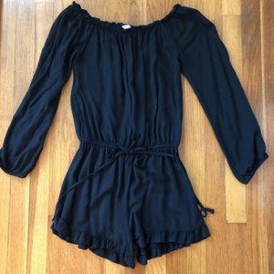 John Galt Off the Shoulder Romper